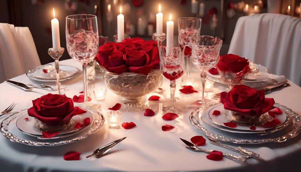 elegant decor for romantic dining