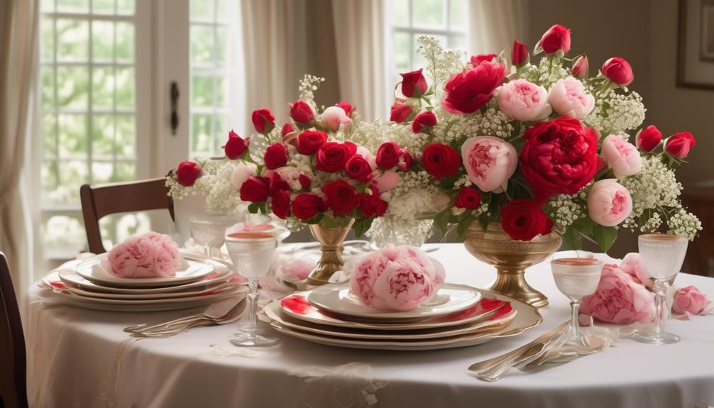 elegant floral table arrangements