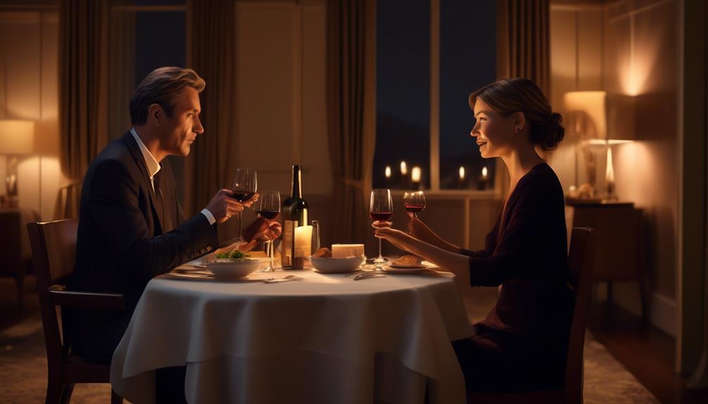 elevating romantic dining experiences