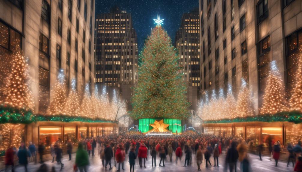 enchanting holiday displays in nyc