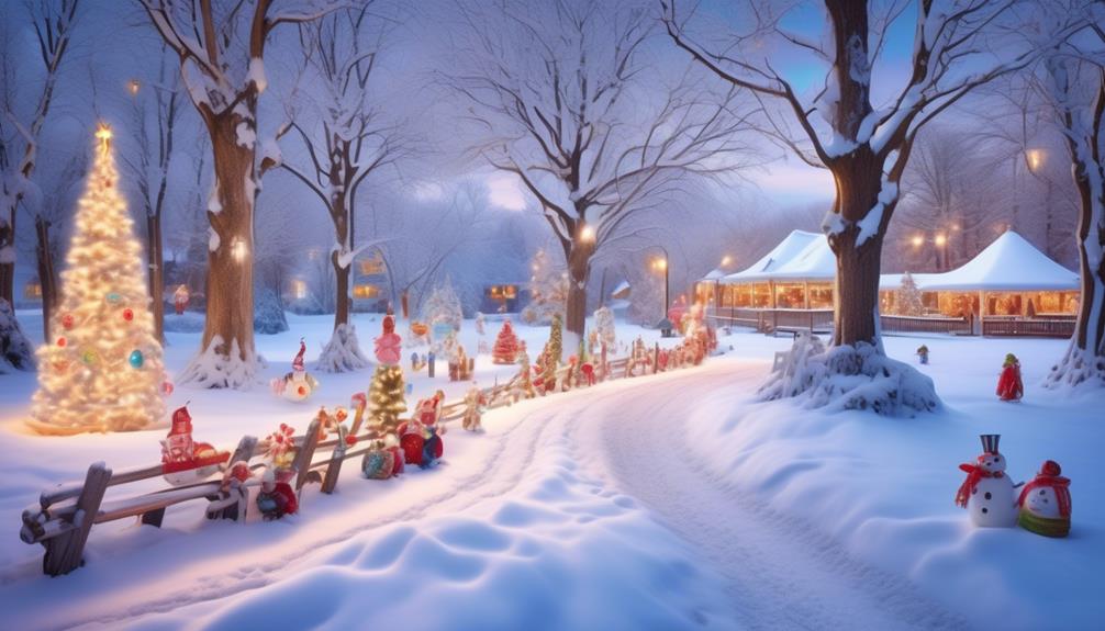 enchanting outdoor winter displays