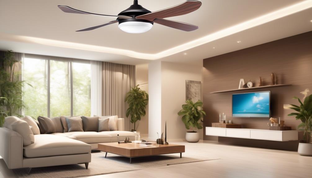 energy efficient ceiling fan advantages