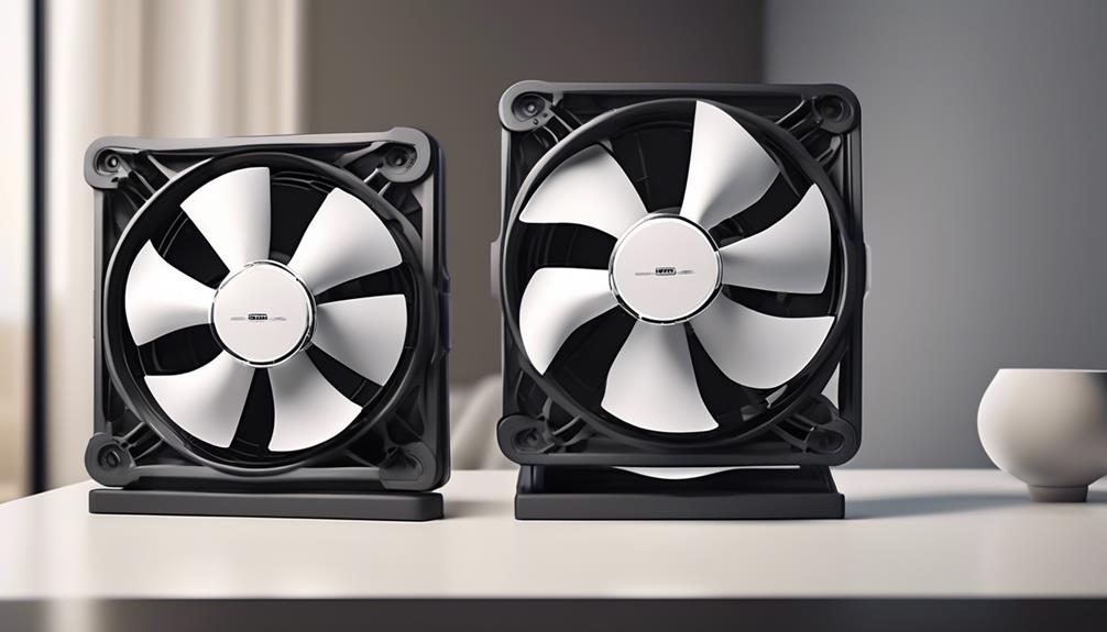 enhancing airflow with fan blades