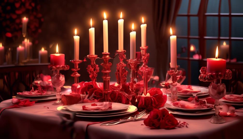 enhancing atmosphere with candles