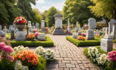 enhancing cemetery aesthetics and beauty