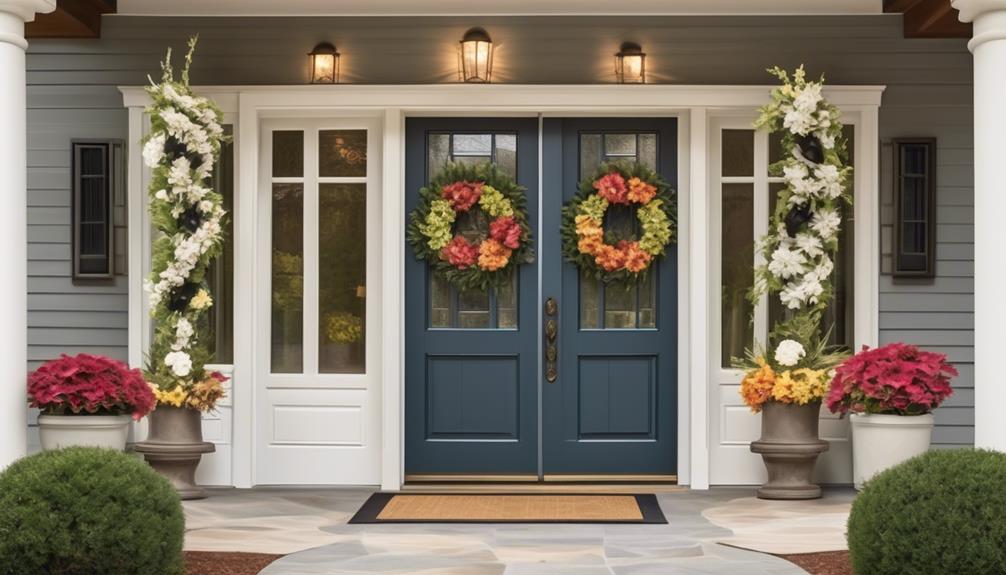 enhancing curb appeal with front door styles