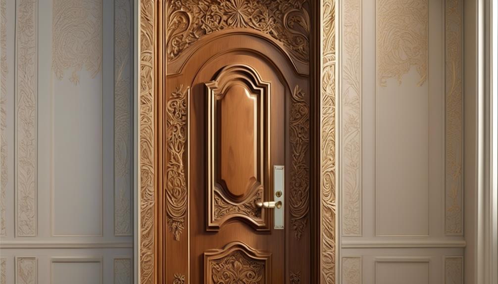 enhancing interior doors with embellishments