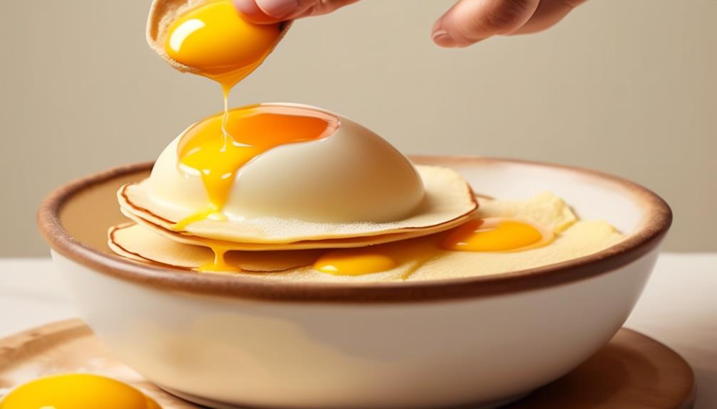 enhancing pancakes with eggs