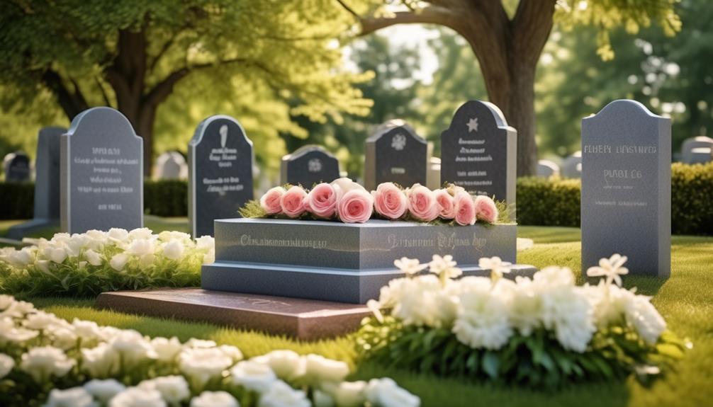 enhancing the appearance of gravesites