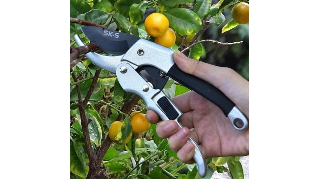 ergonomic pruning shears heavy duty