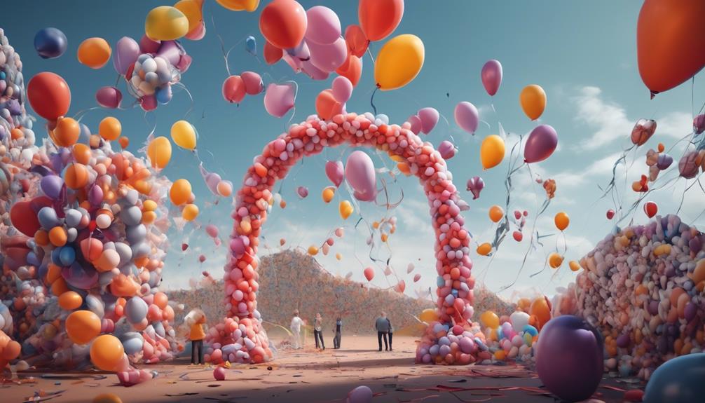 expenses for balloon arch removal