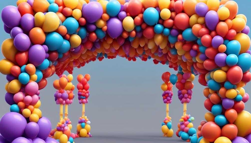 expert balloon arch decorations