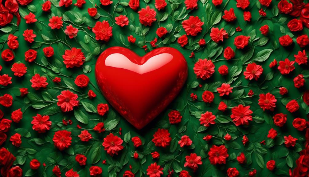 exploring the origin of red valentine hearts