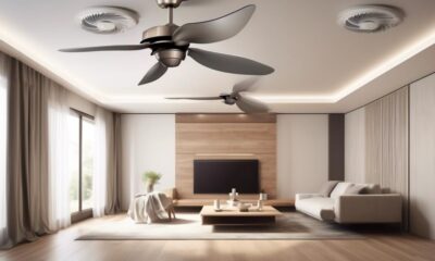 fan blades and air movement