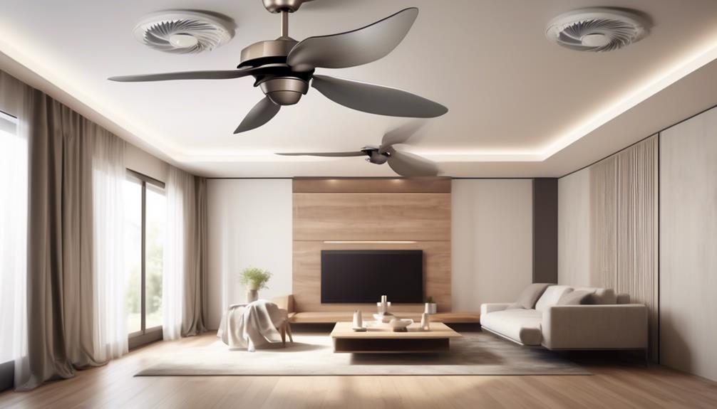 fan blades and air movement