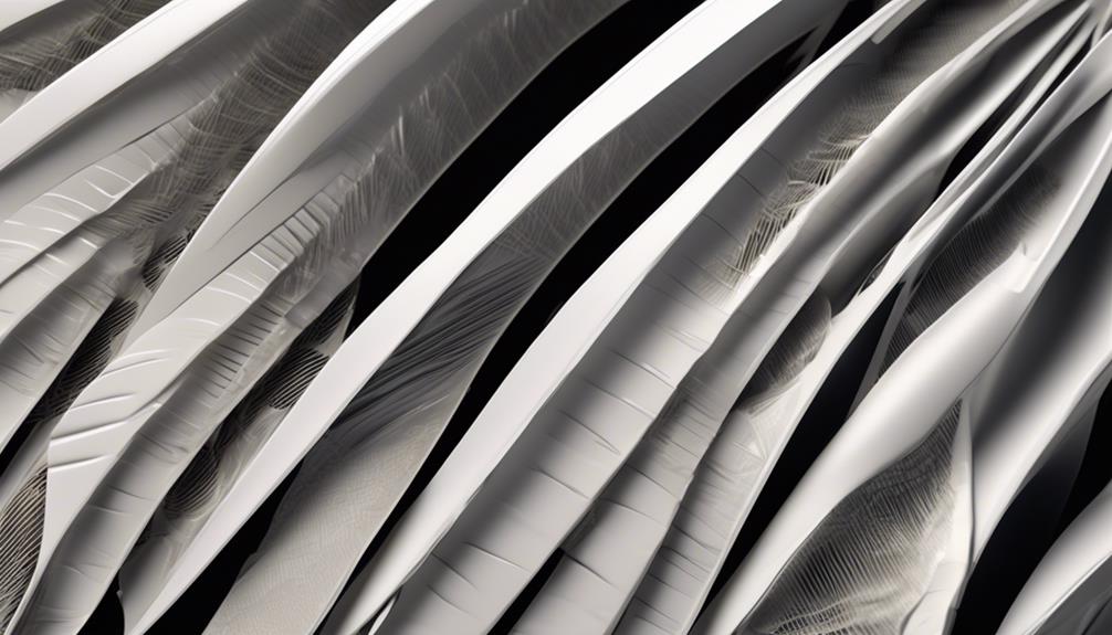 fan blades made of
