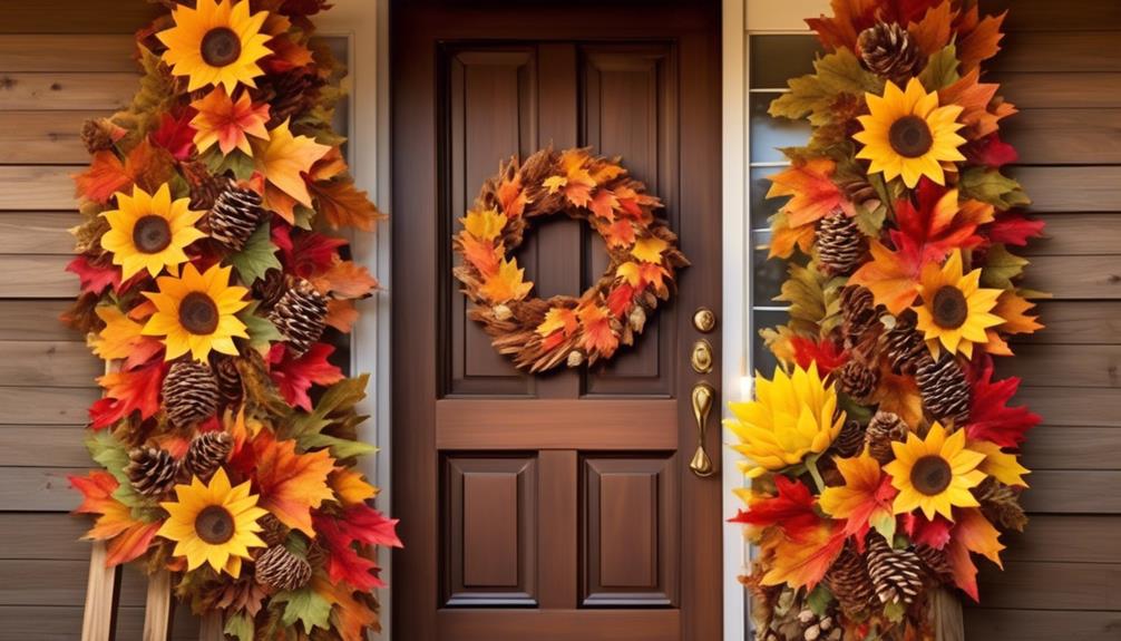 festive entryway decorations