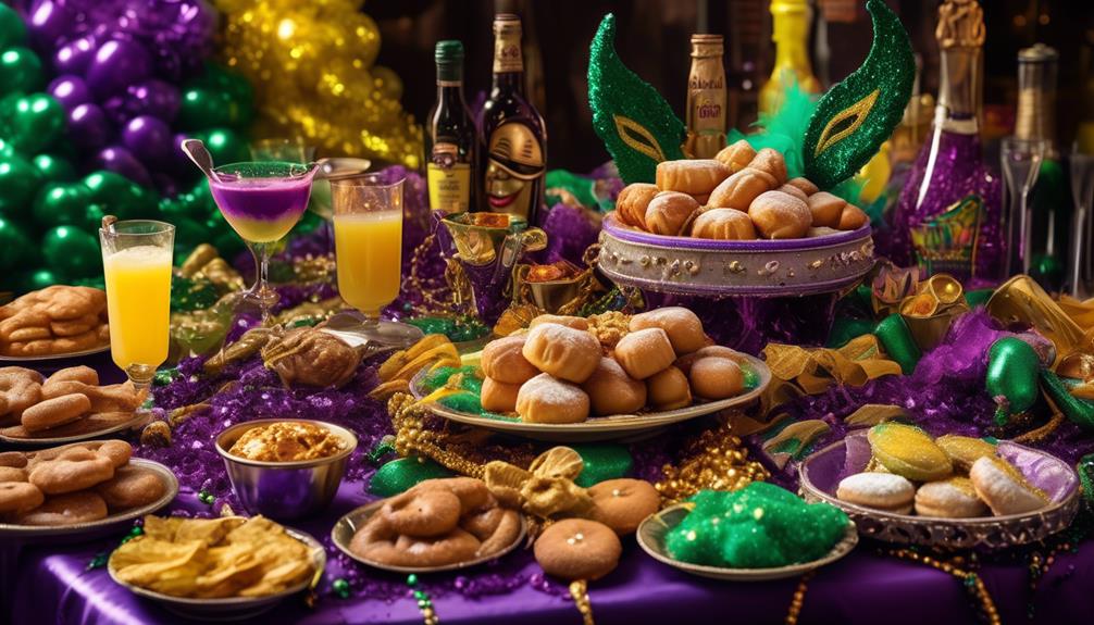 festive feasting and libations