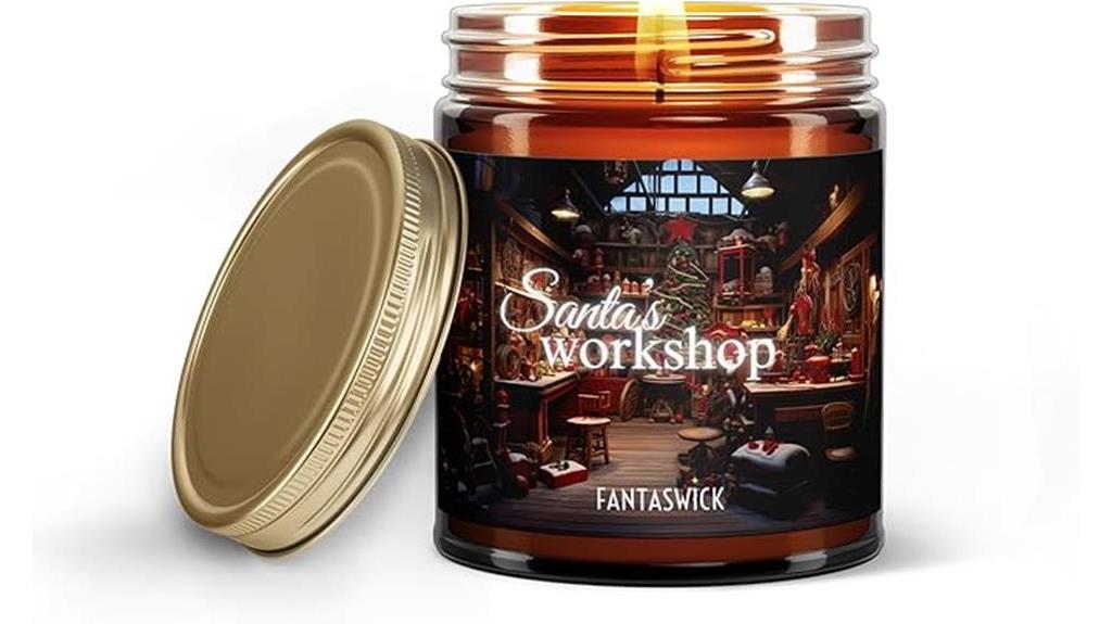 festive holiday candle scent