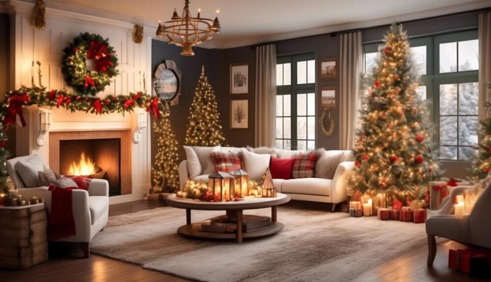 festive holiday home decorations