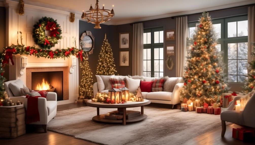 festive holiday home decorations