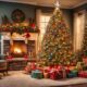 festive holiday tree decorations