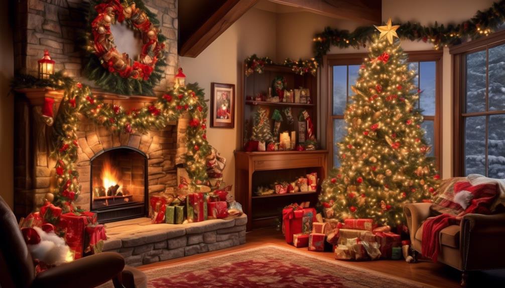 festive indoor christmas decorations