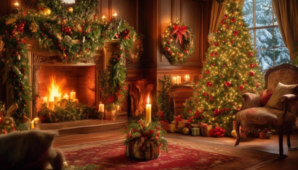 festive mantel decor ideas