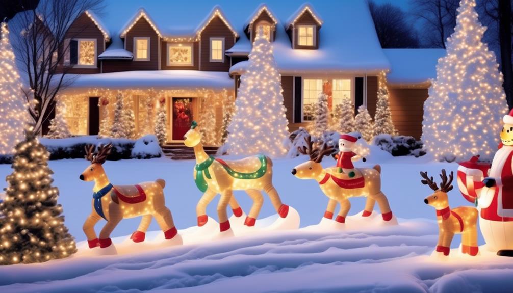 festive outdoor christmas decorations