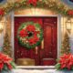 festive tips for door