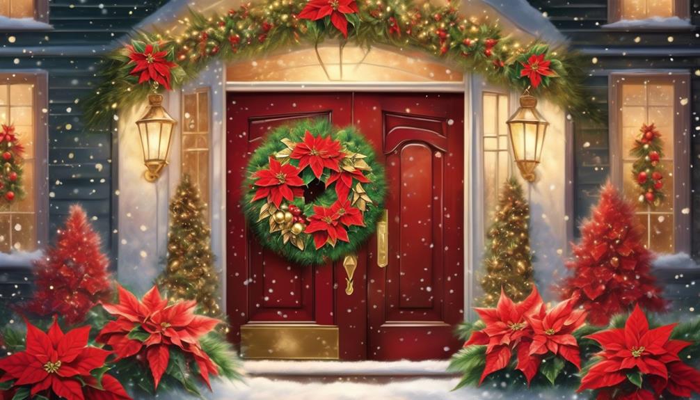 festive tips for door