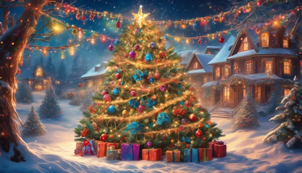 festive tree decorating ideas