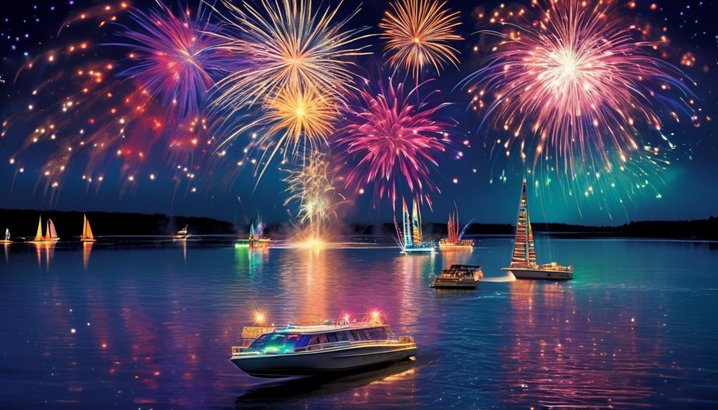 fireworks at sea cruises