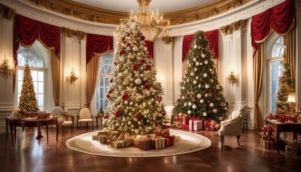 first president s white house christmas tree decorator