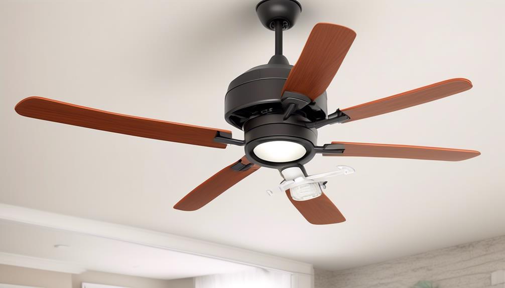 fix the broken ceiling fan