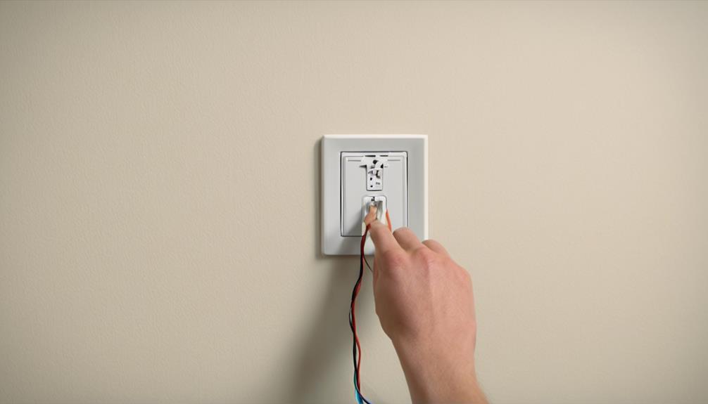 fixing the wall switch