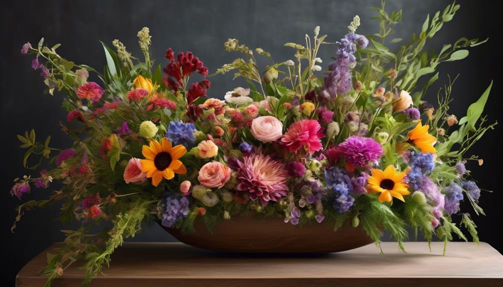 french floral arrangements explained