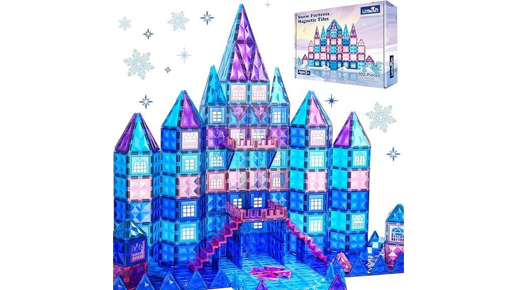 frozen princess castle building