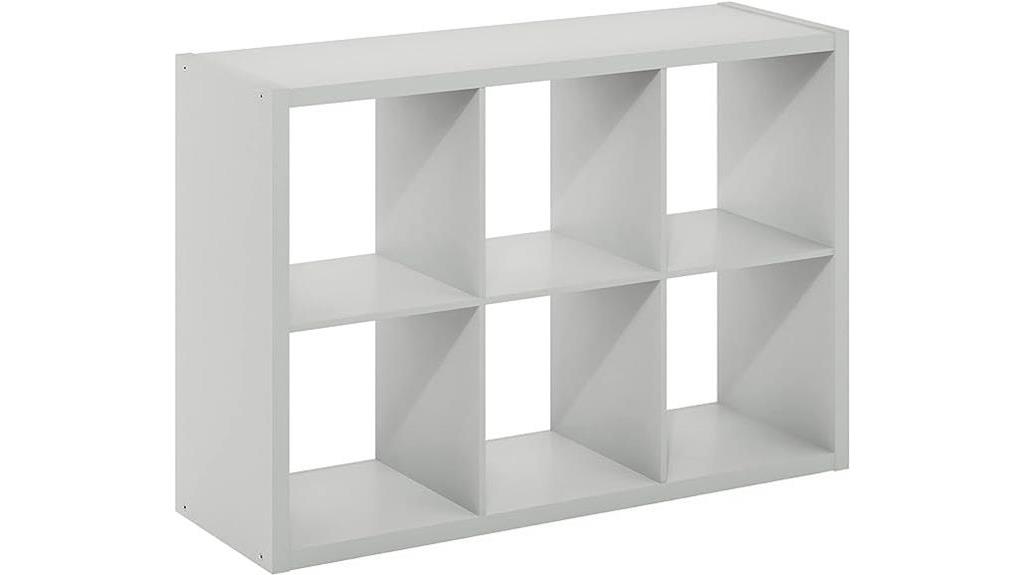 furinno 6 cube storage organizer