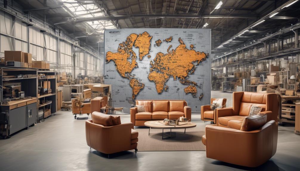 global ashley furniture production