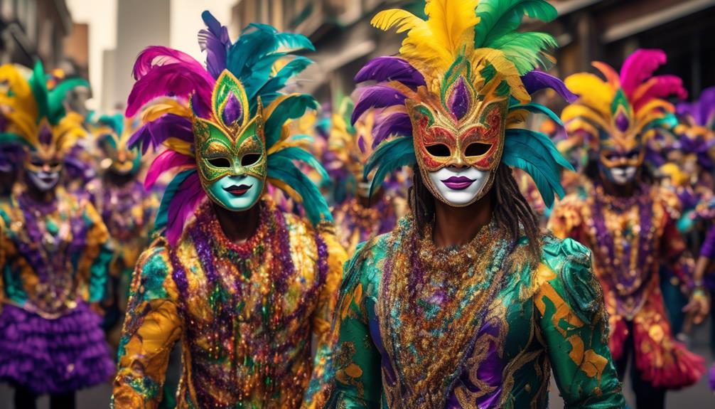 global mardi gras mask tradition