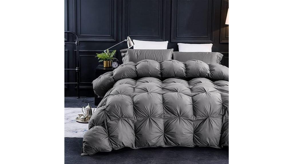 goose feather king comforter