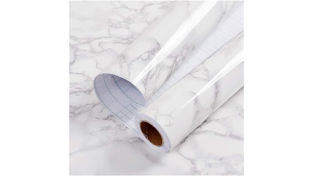 gray and white marble roll