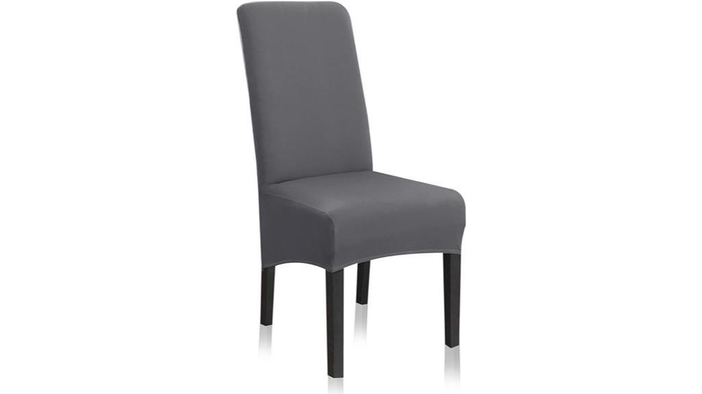gray oversized chair slipcovers
