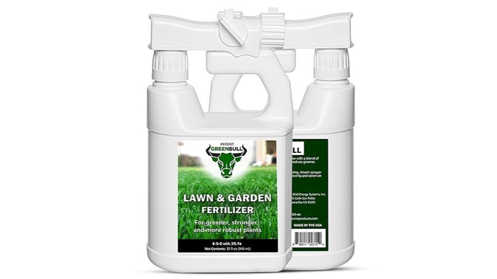 green bull grass fertilizer sprayer
