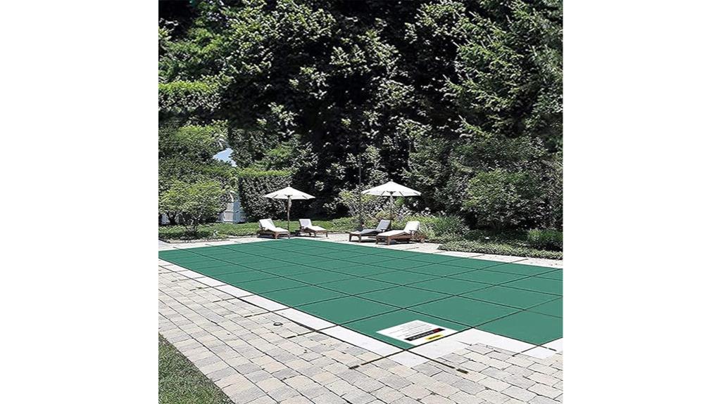 green mesh pool safety