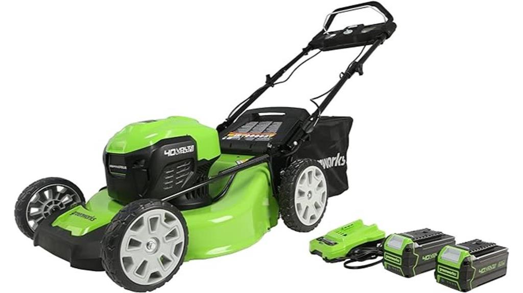 greenworks cordless lawn mower