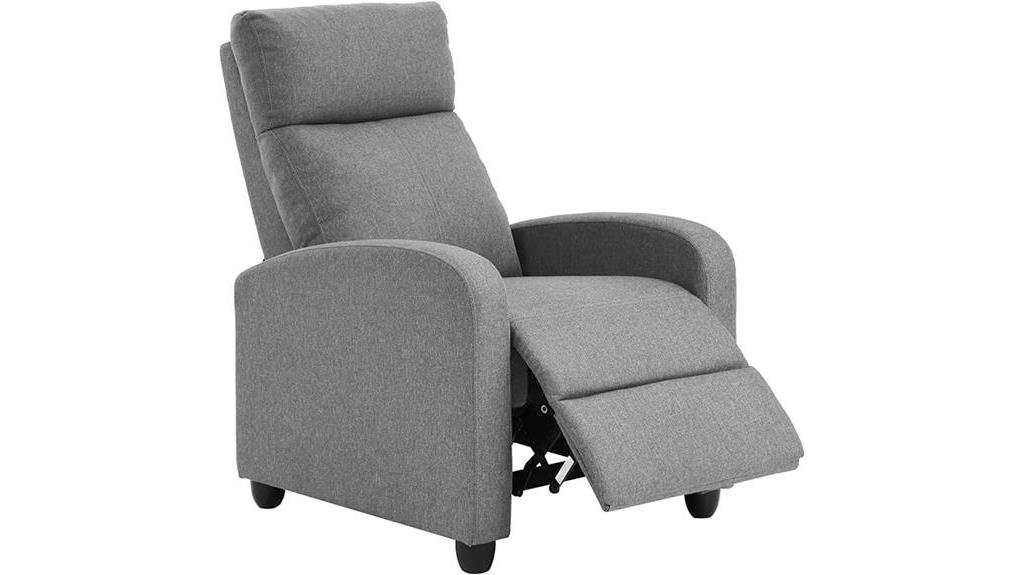 grey recliner chair for living room