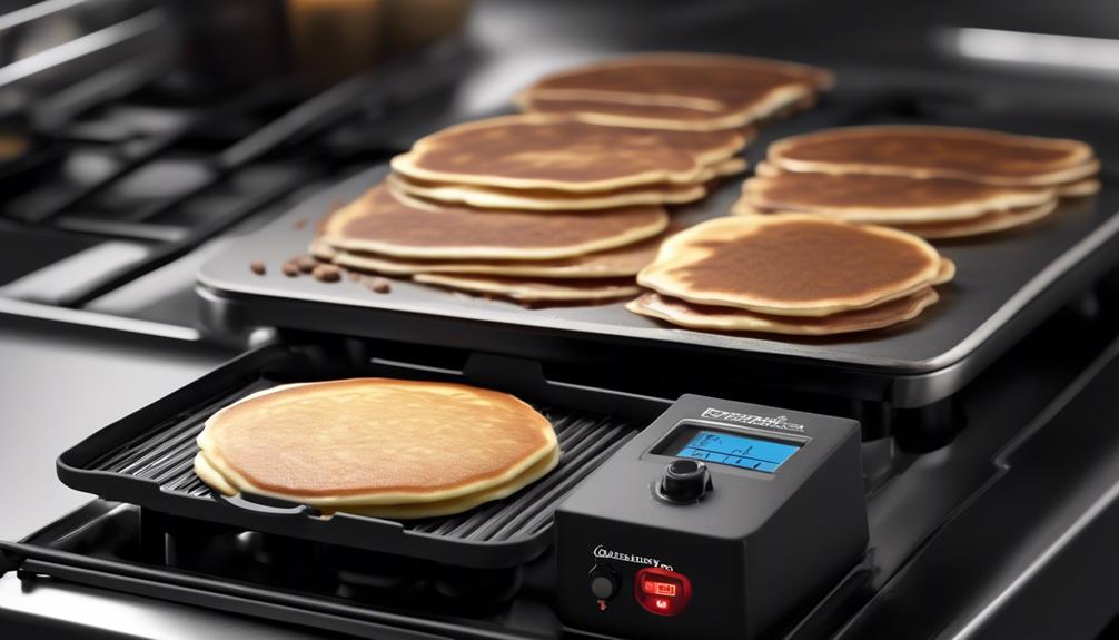 griddle temperature influencing factors