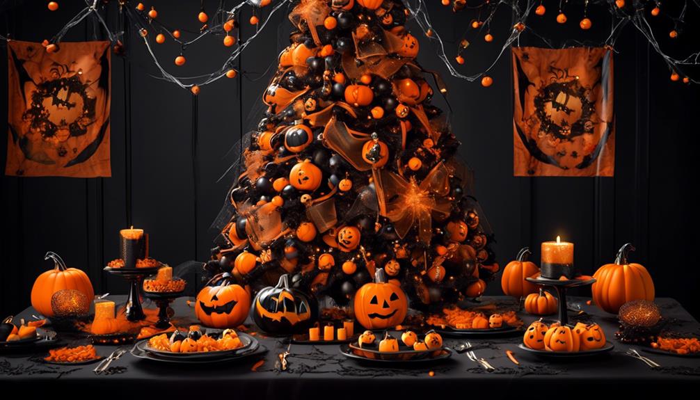 halloween meets christmas tree